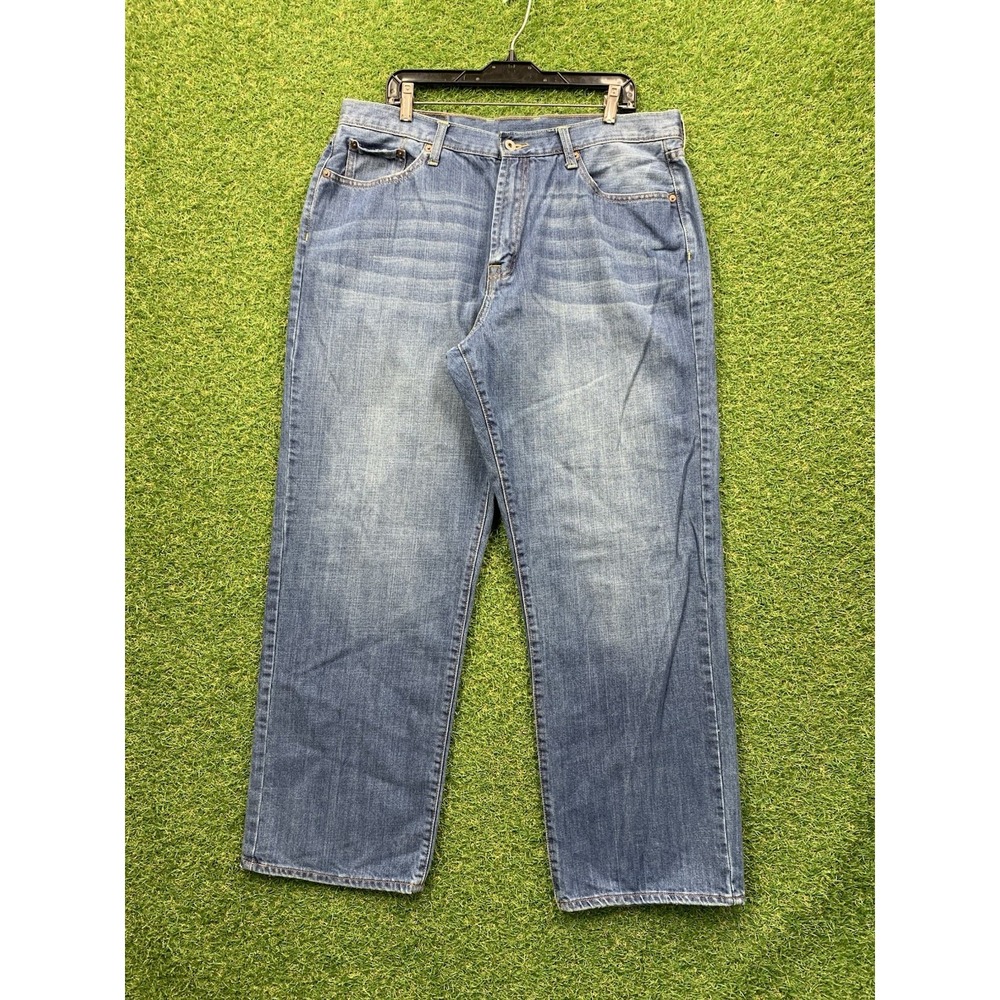Lucky Brand Jeans Mens 38 x31 181 Bootleg Relaxed Medium Wash Casual Y2K Casual
